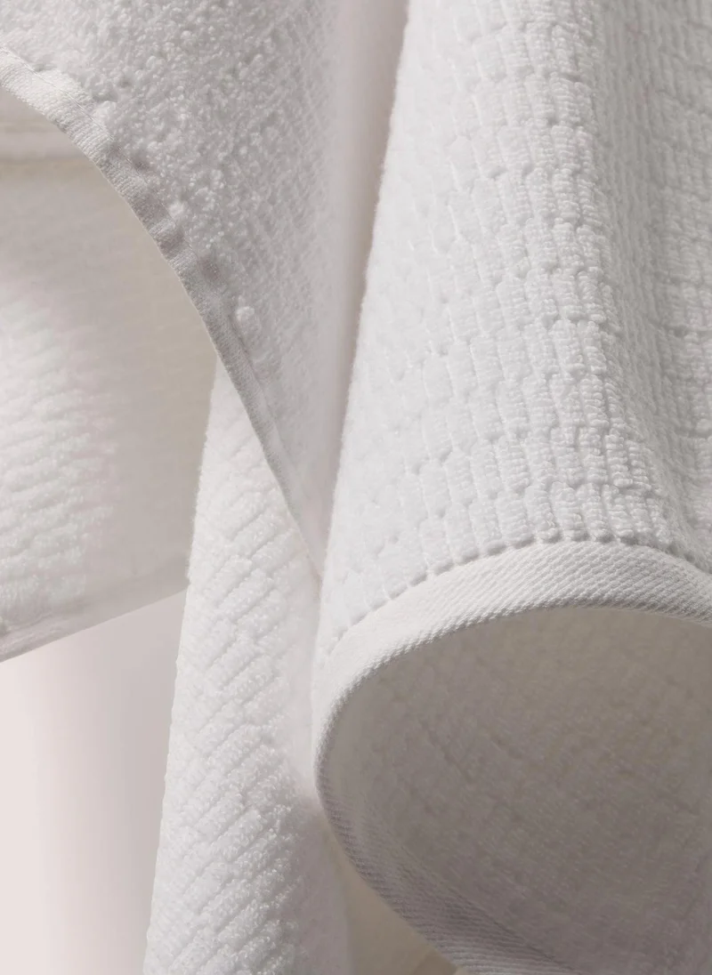 ماتلان طوب أبيض بنسيج بدون التواء